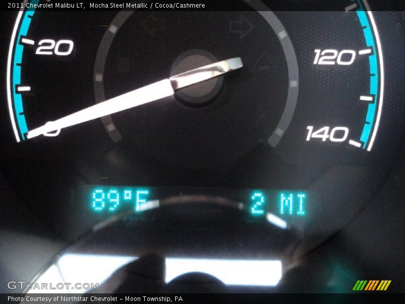 Mocha Steel Metallic / Cocoa/Cashmere 2011 Chevrolet Malibu LT