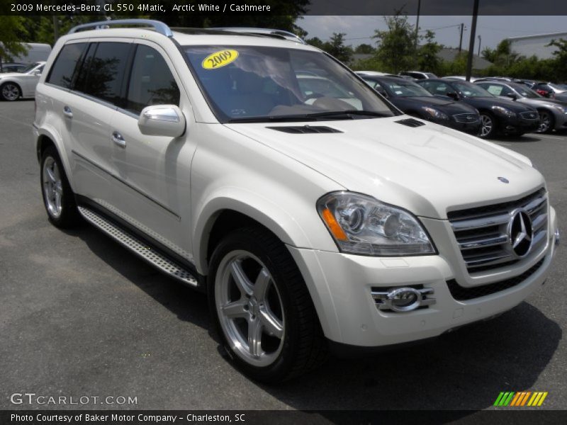 Arctic White / Cashmere 2009 Mercedes-Benz GL 550 4Matic