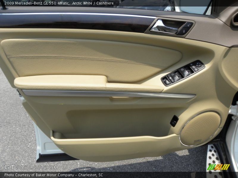 Arctic White / Cashmere 2009 Mercedes-Benz GL 550 4Matic
