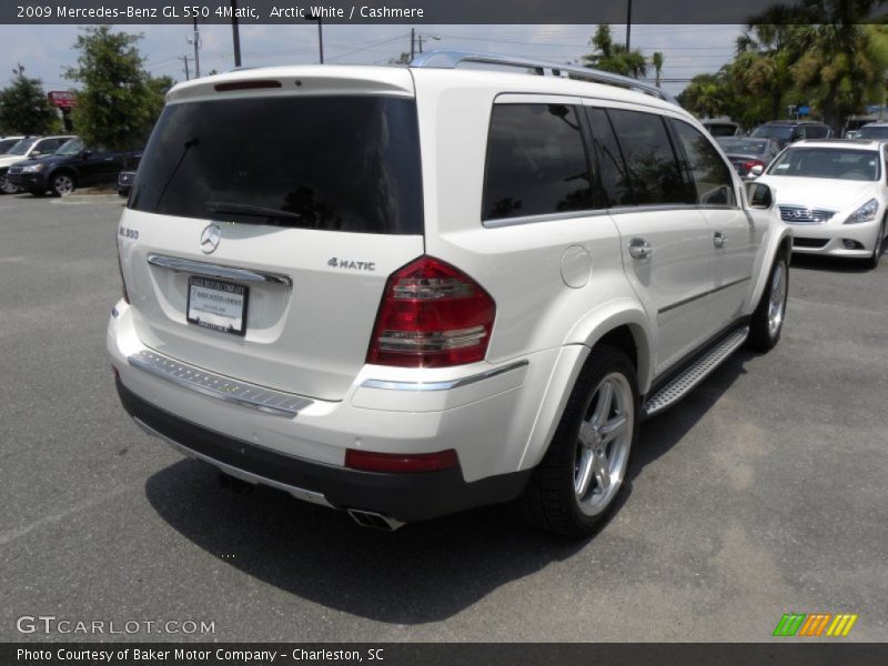 Arctic White / Cashmere 2009 Mercedes-Benz GL 550 4Matic