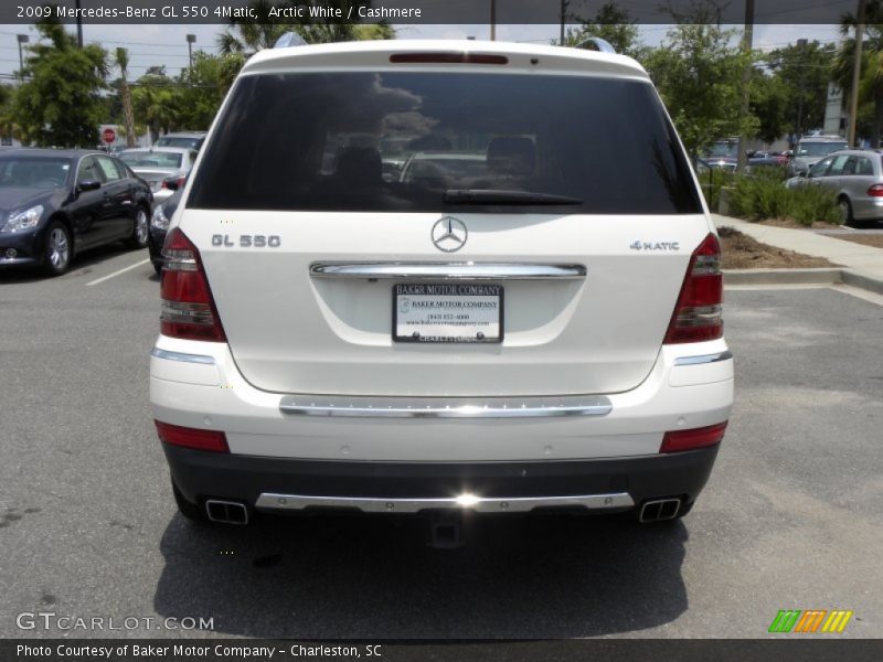 Arctic White / Cashmere 2009 Mercedes-Benz GL 550 4Matic