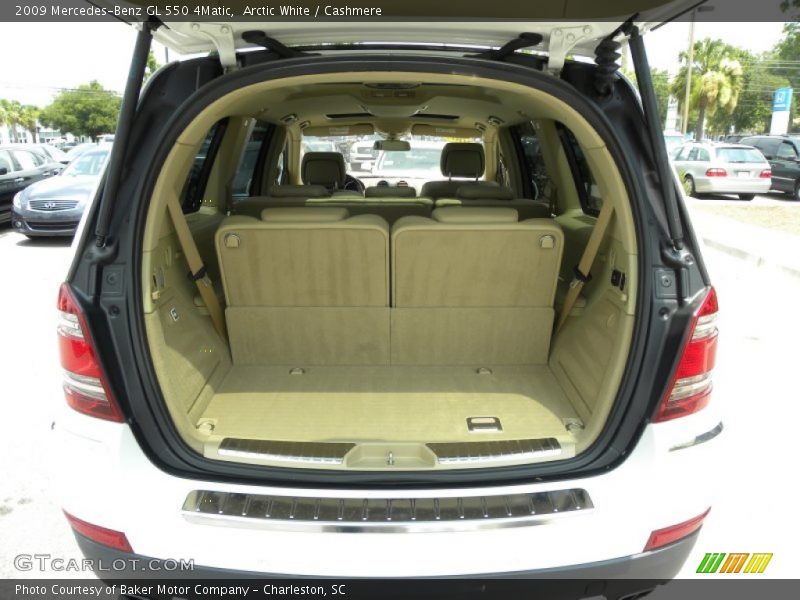 Arctic White / Cashmere 2009 Mercedes-Benz GL 550 4Matic