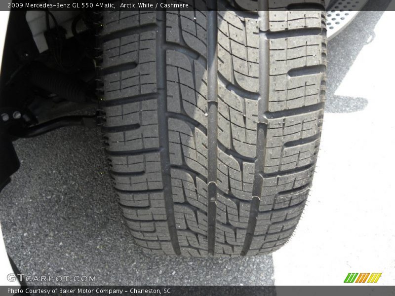 Arctic White / Cashmere 2009 Mercedes-Benz GL 550 4Matic