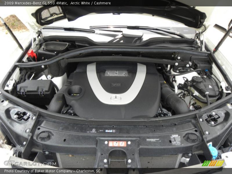 Arctic White / Cashmere 2009 Mercedes-Benz GL 550 4Matic