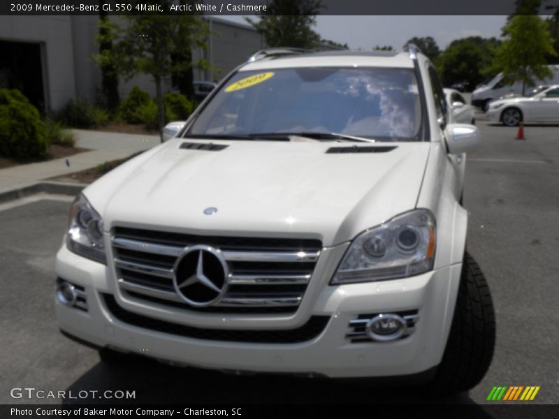 Arctic White / Cashmere 2009 Mercedes-Benz GL 550 4Matic