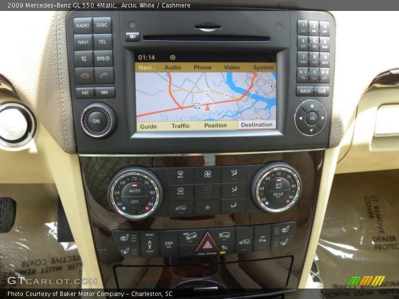 Arctic White / Cashmere 2009 Mercedes-Benz GL 550 4Matic