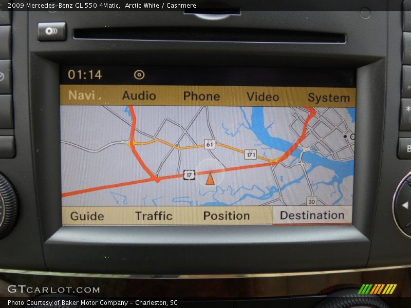 Arctic White / Cashmere 2009 Mercedes-Benz GL 550 4Matic