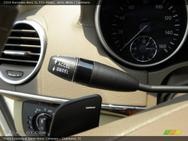Arctic White / Cashmere 2009 Mercedes-Benz GL 550 4Matic
