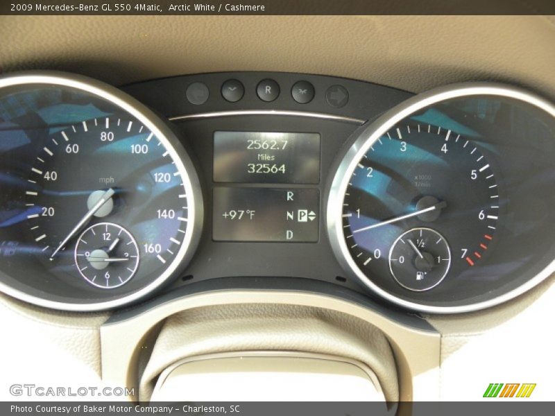 Arctic White / Cashmere 2009 Mercedes-Benz GL 550 4Matic