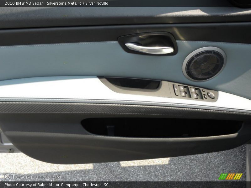 Silverstone Metallic / Silver Novillo 2010 BMW M3 Sedan