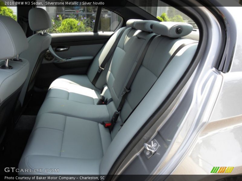  2010 M3 Sedan Silver Novillo Interior