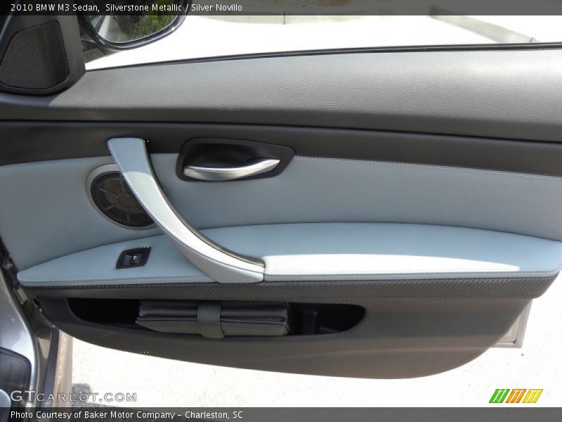 Silverstone Metallic / Silver Novillo 2010 BMW M3 Sedan