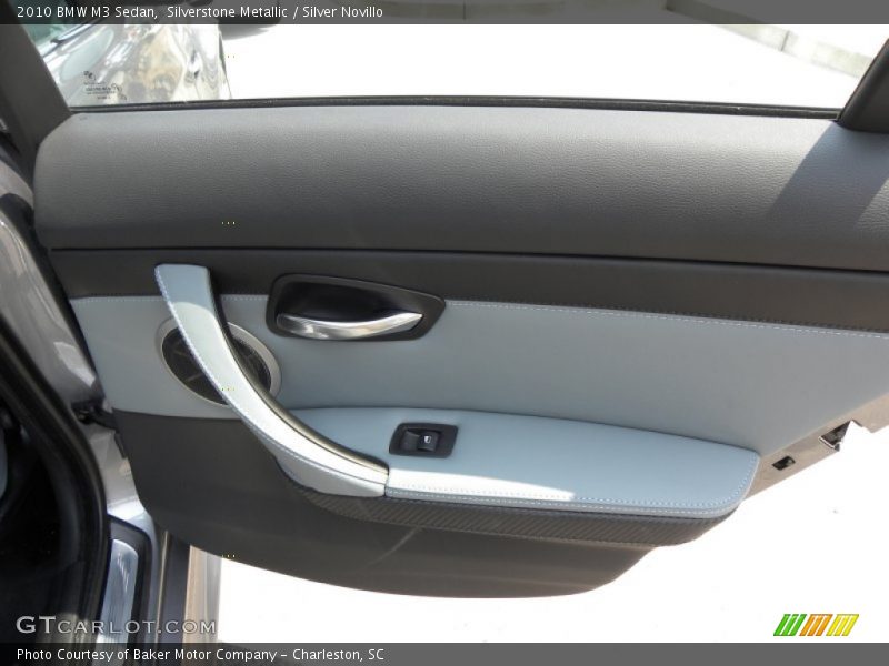 Silverstone Metallic / Silver Novillo 2010 BMW M3 Sedan
