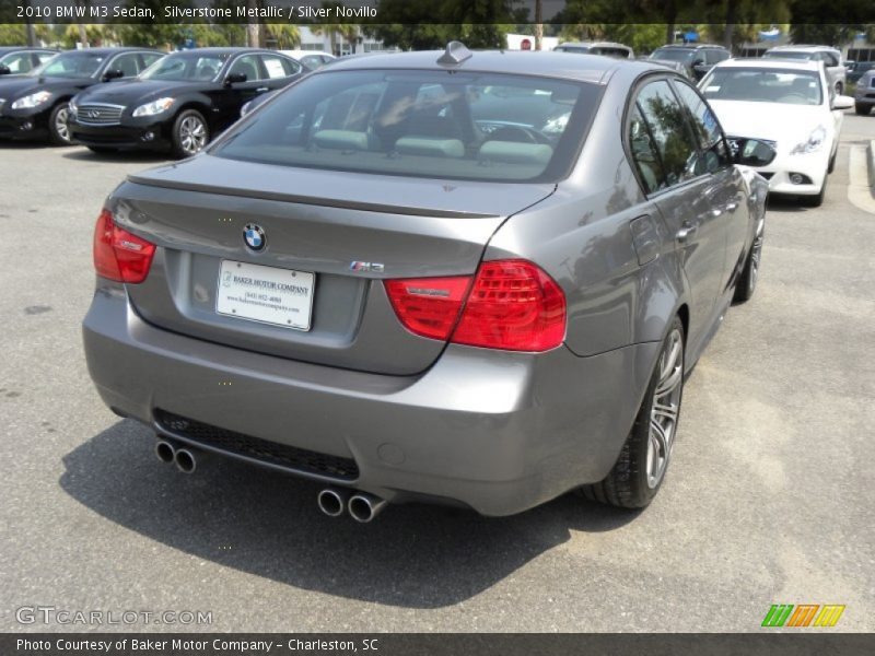 Silverstone Metallic / Silver Novillo 2010 BMW M3 Sedan