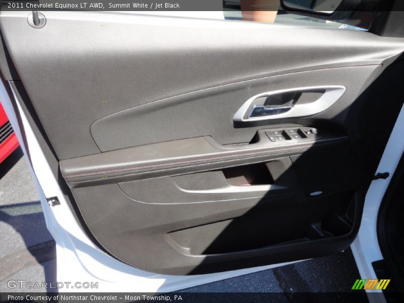 Summit White / Jet Black 2011 Chevrolet Equinox LT AWD