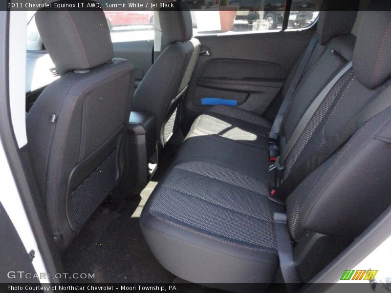 Summit White / Jet Black 2011 Chevrolet Equinox LT AWD