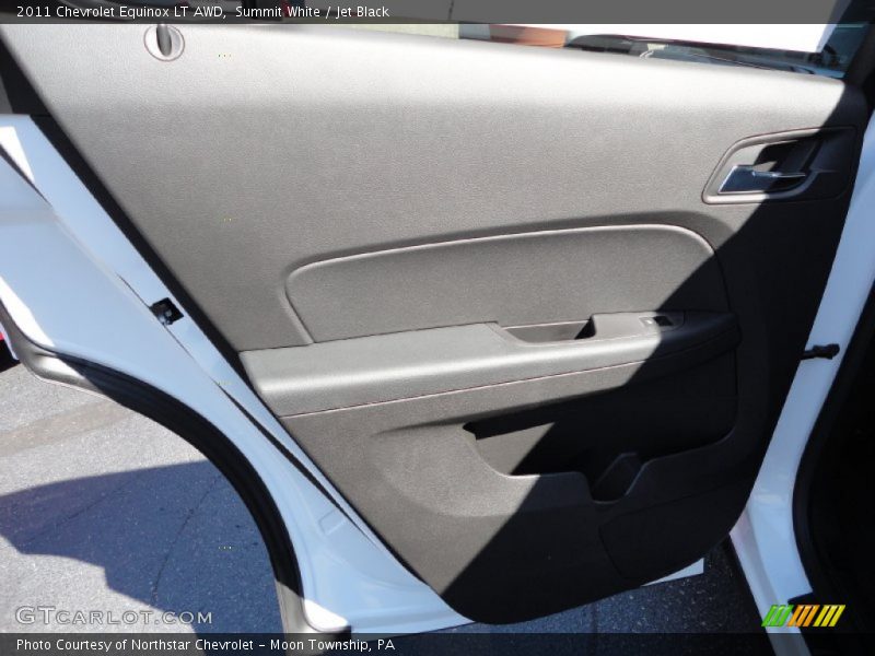 Summit White / Jet Black 2011 Chevrolet Equinox LT AWD