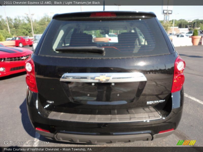 Black / Light Titanium/Jet Black 2011 Chevrolet Equinox LS AWD
