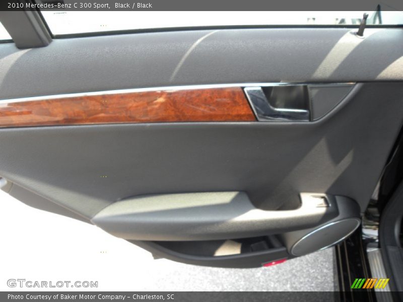 Black / Black 2010 Mercedes-Benz C 300 Sport