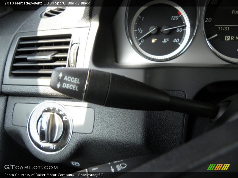 Black / Black 2010 Mercedes-Benz C 300 Sport