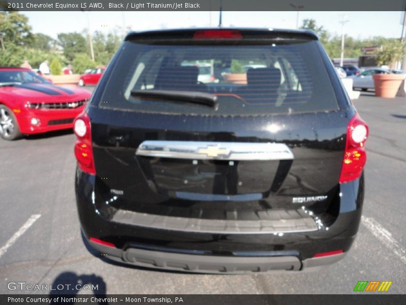 Black / Light Titanium/Jet Black 2011 Chevrolet Equinox LS AWD