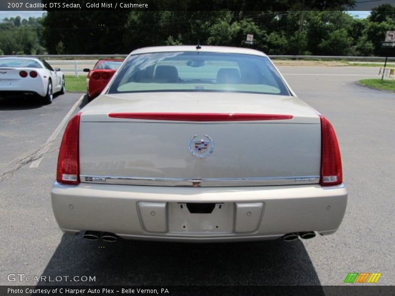 Gold Mist / Cashmere 2007 Cadillac DTS Sedan