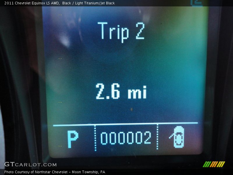 Black / Light Titanium/Jet Black 2011 Chevrolet Equinox LS AWD