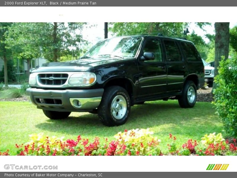 Black / Medium Prairie Tan 2000 Ford Explorer XLT