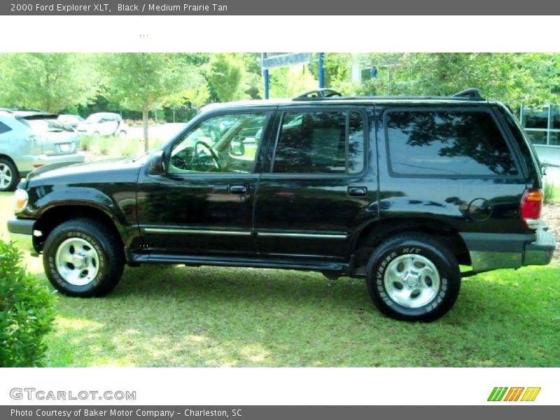 Black / Medium Prairie Tan 2000 Ford Explorer XLT