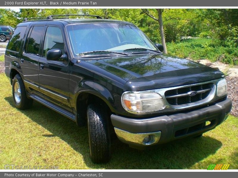 Black / Medium Prairie Tan 2000 Ford Explorer XLT