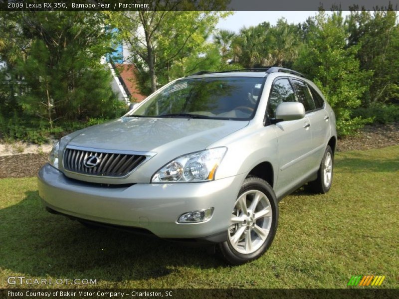 Bamboo Pearl / Parchment 2009 Lexus RX 350