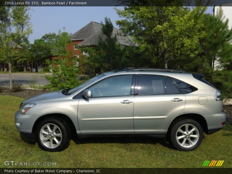 Bamboo Pearl / Parchment 2009 Lexus RX 350