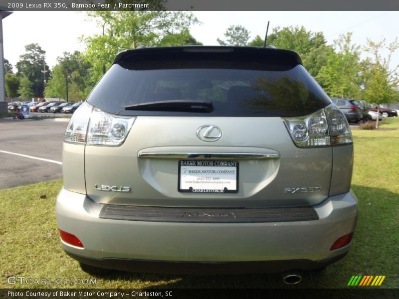 Bamboo Pearl / Parchment 2009 Lexus RX 350