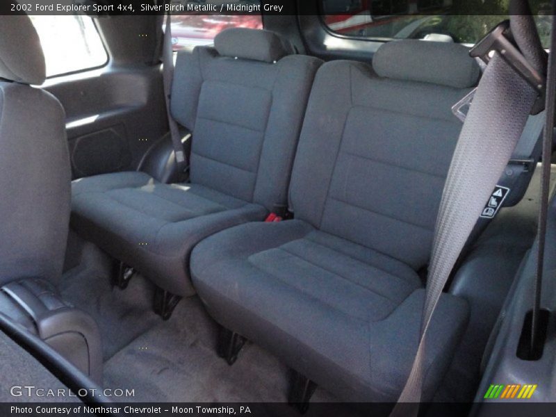 Silver Birch Metallic / Midnight Grey 2002 Ford Explorer Sport 4x4