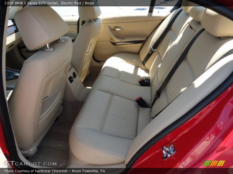 Electric Red / Beige 2006 BMW 3 Series 325i Sedan
