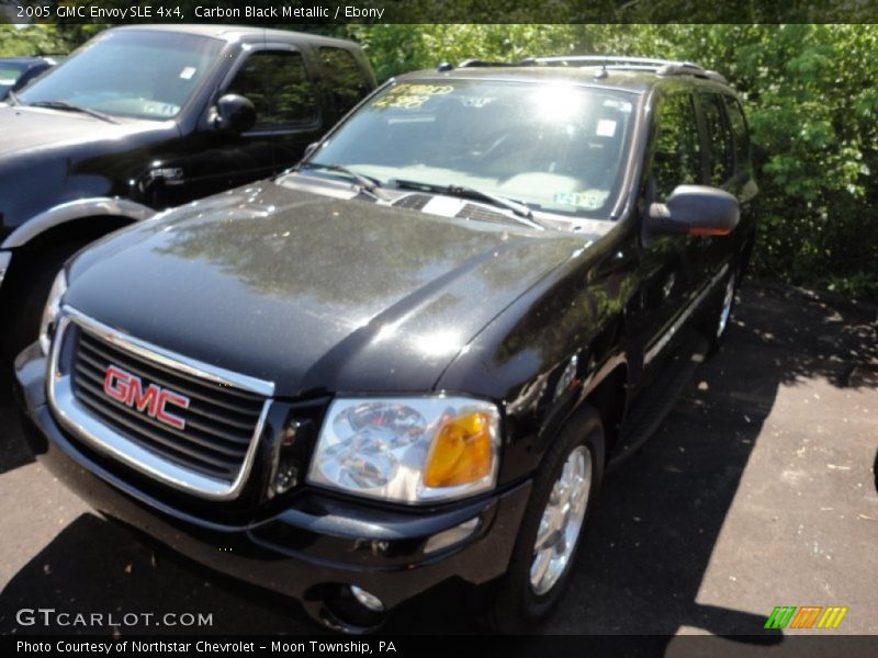 Carbon Black Metallic / Ebony 2005 GMC Envoy SLE 4x4