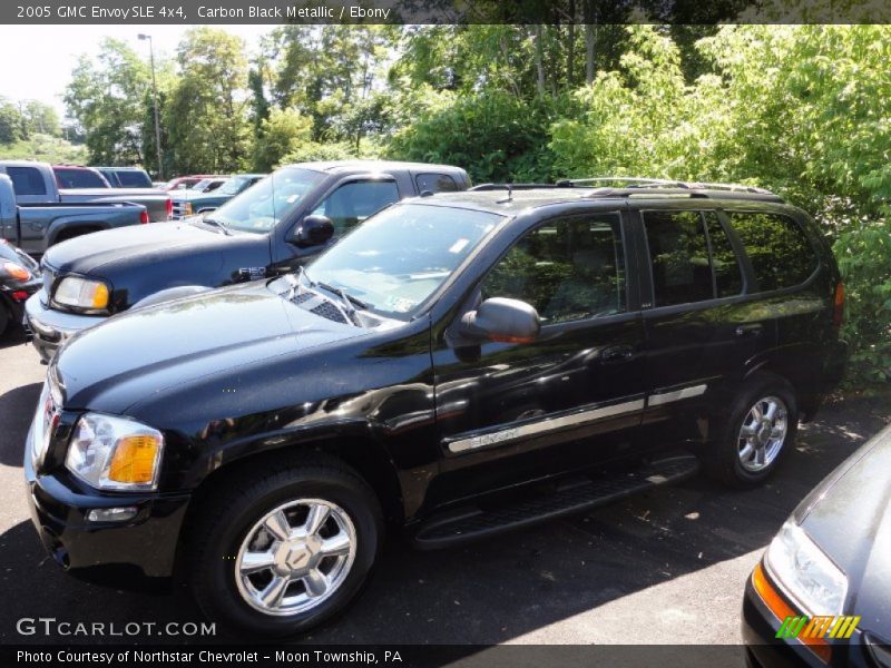Carbon Black Metallic / Ebony 2005 GMC Envoy SLE 4x4