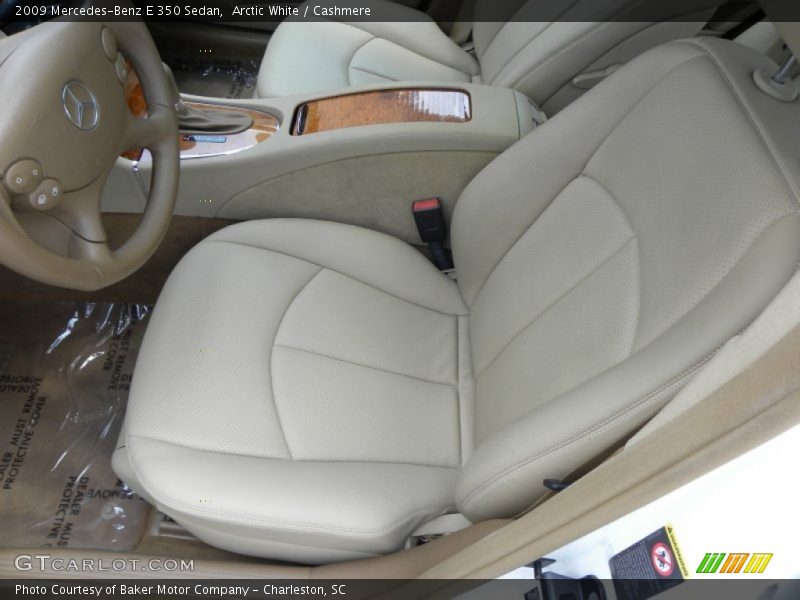 Arctic White / Cashmere 2009 Mercedes-Benz E 350 Sedan