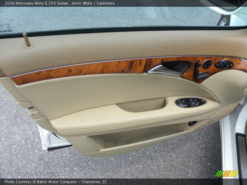 Arctic White / Cashmere 2009 Mercedes-Benz E 350 Sedan