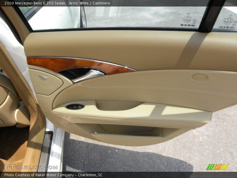 Arctic White / Cashmere 2009 Mercedes-Benz E 350 Sedan