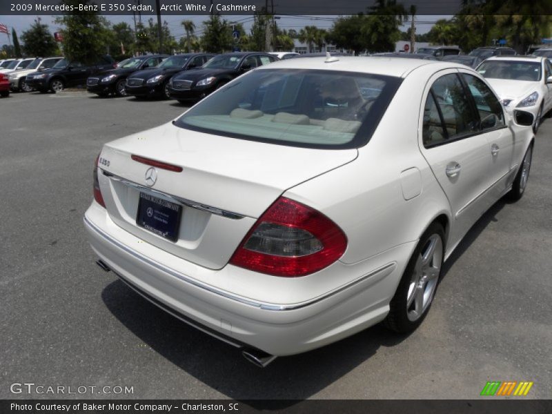 Arctic White / Cashmere 2009 Mercedes-Benz E 350 Sedan