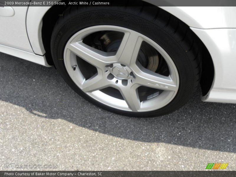 Arctic White / Cashmere 2009 Mercedes-Benz E 350 Sedan