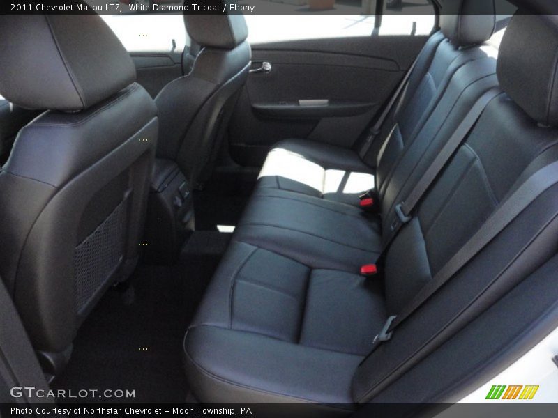White Diamond Tricoat / Ebony 2011 Chevrolet Malibu LTZ