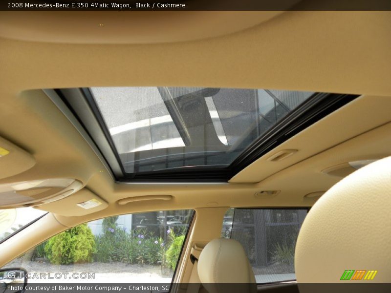 Black / Cashmere 2008 Mercedes-Benz E 350 4Matic Wagon