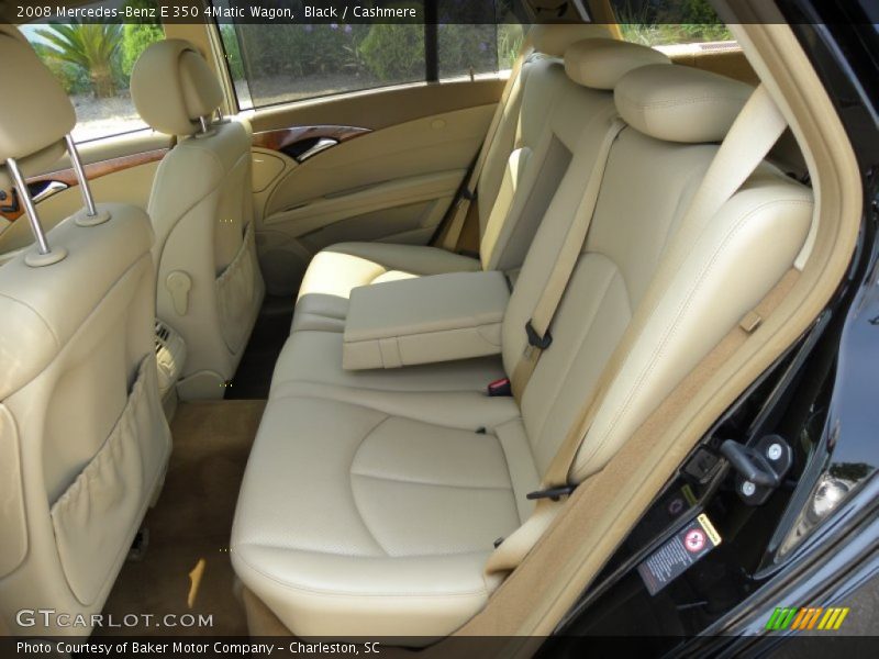 Black / Cashmere 2008 Mercedes-Benz E 350 4Matic Wagon