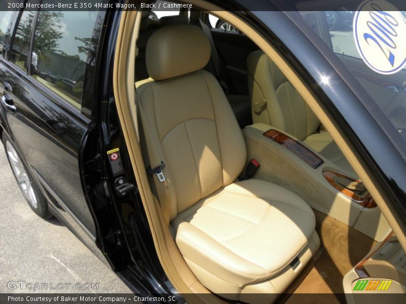 Black / Cashmere 2008 Mercedes-Benz E 350 4Matic Wagon