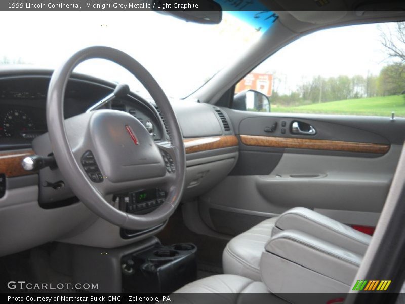 Midnight Grey Metallic / Light Graphite 1999 Lincoln Continental