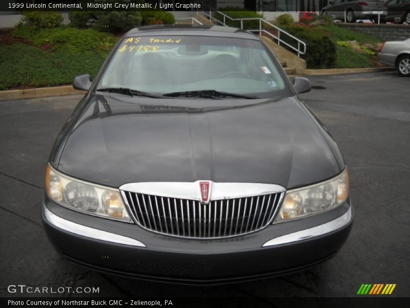 Midnight Grey Metallic / Light Graphite 1999 Lincoln Continental