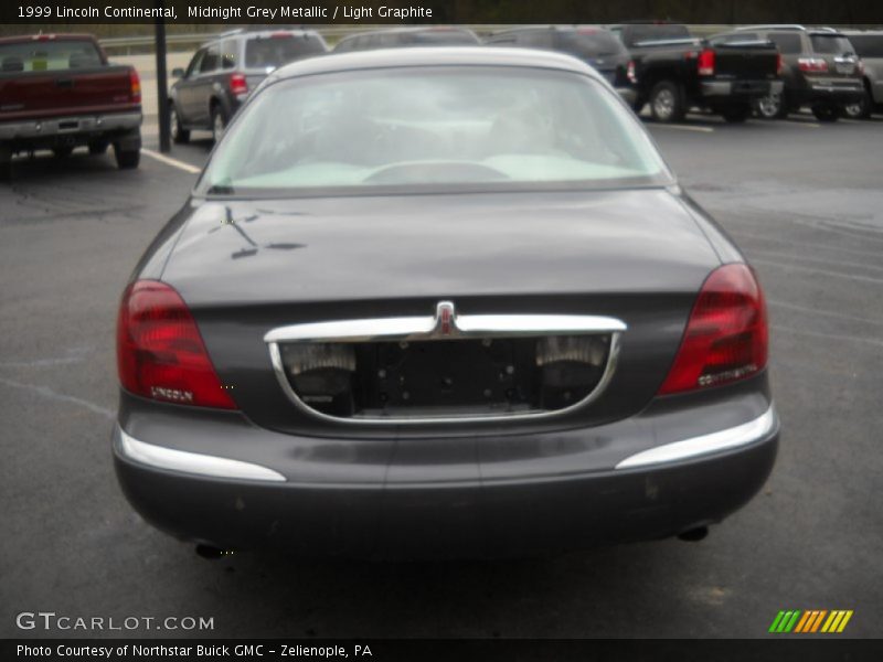 Midnight Grey Metallic / Light Graphite 1999 Lincoln Continental