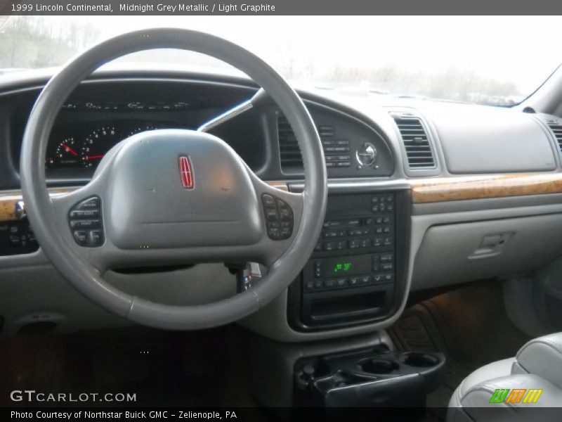 Midnight Grey Metallic / Light Graphite 1999 Lincoln Continental